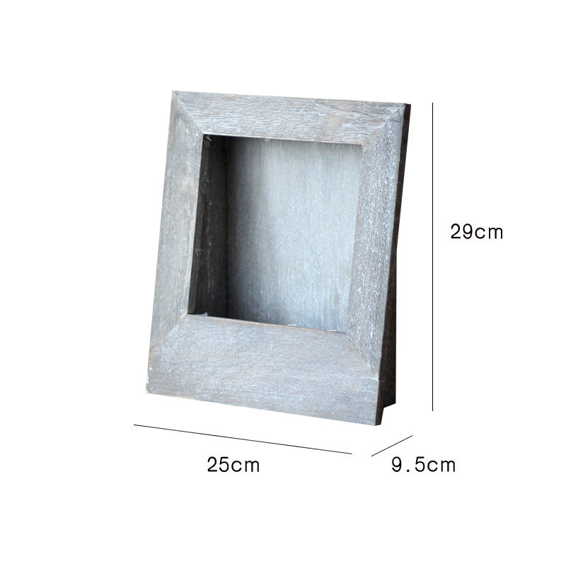 Frame made of solid wood