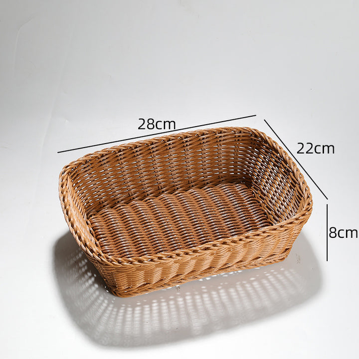 Decorative Braided Fruit Bowl