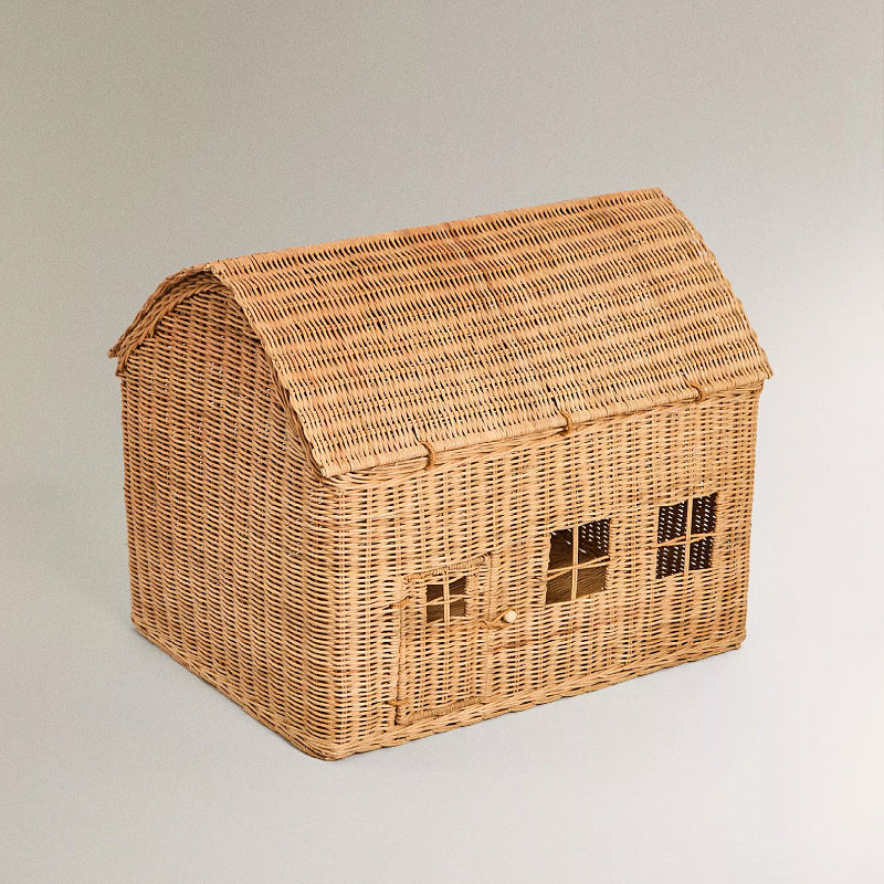 Creative storage basket in house design