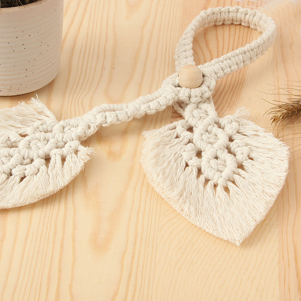Macrame Curtain Tieback