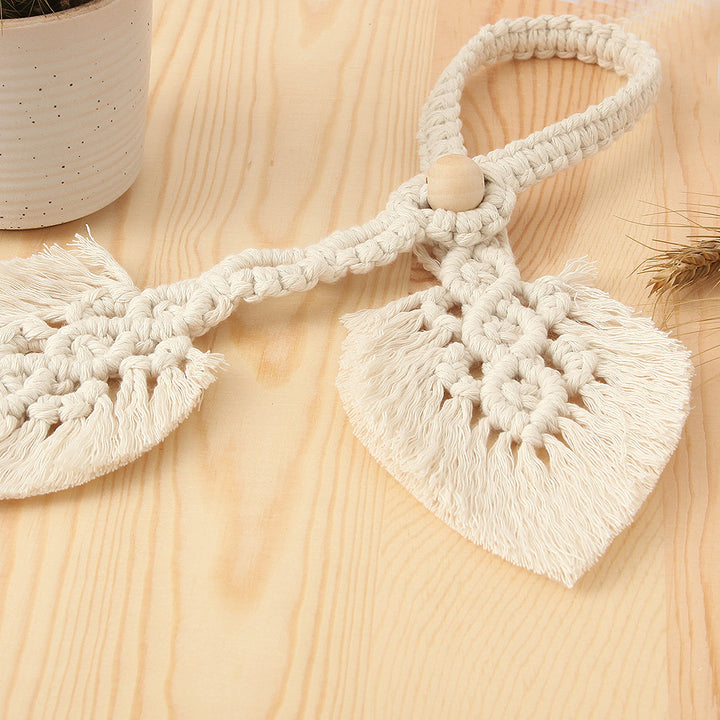 Macrame Curtain Tieback