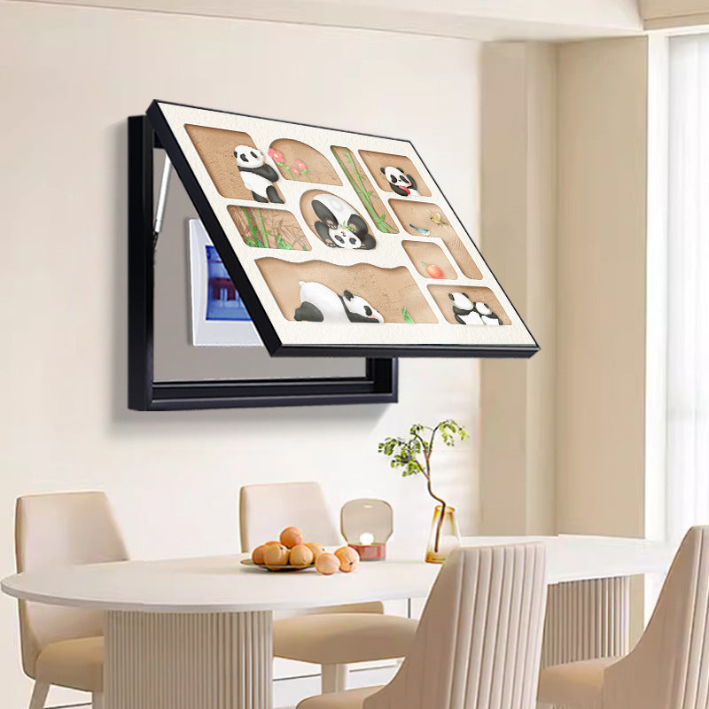 Decorative Panda-Themed Picture Frame