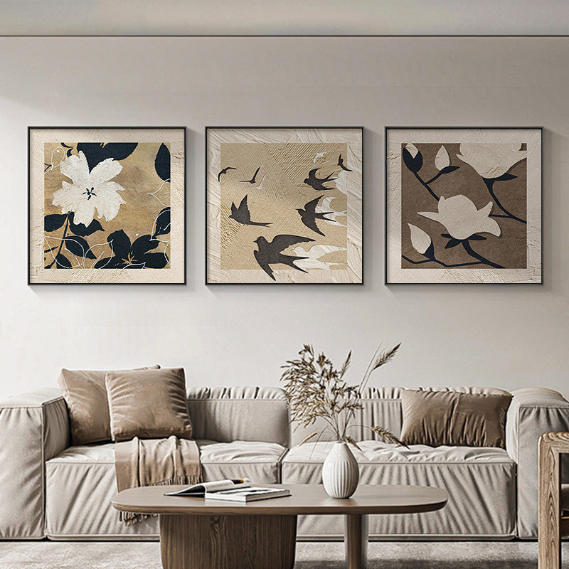 Abstract Line Art Framed Wall Decor