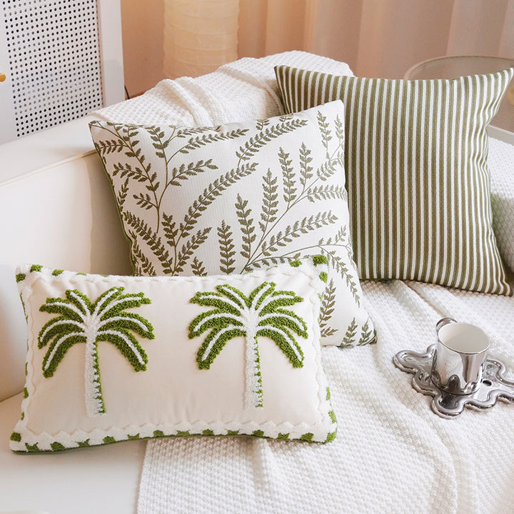 Floral Pattern Decorative Throw Pillow