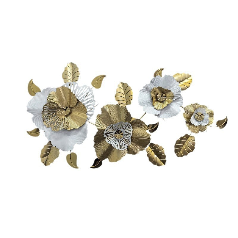 Decorative Metal Flower Wall Sculpture