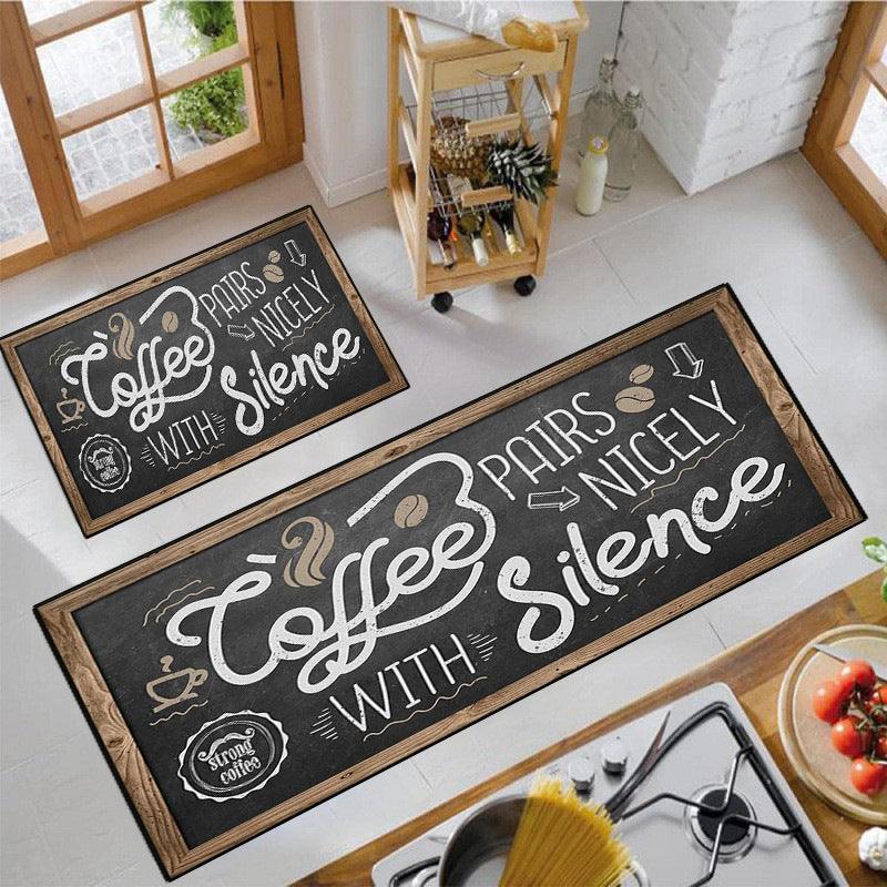 Fun Snack-Themed Kitchen Mat