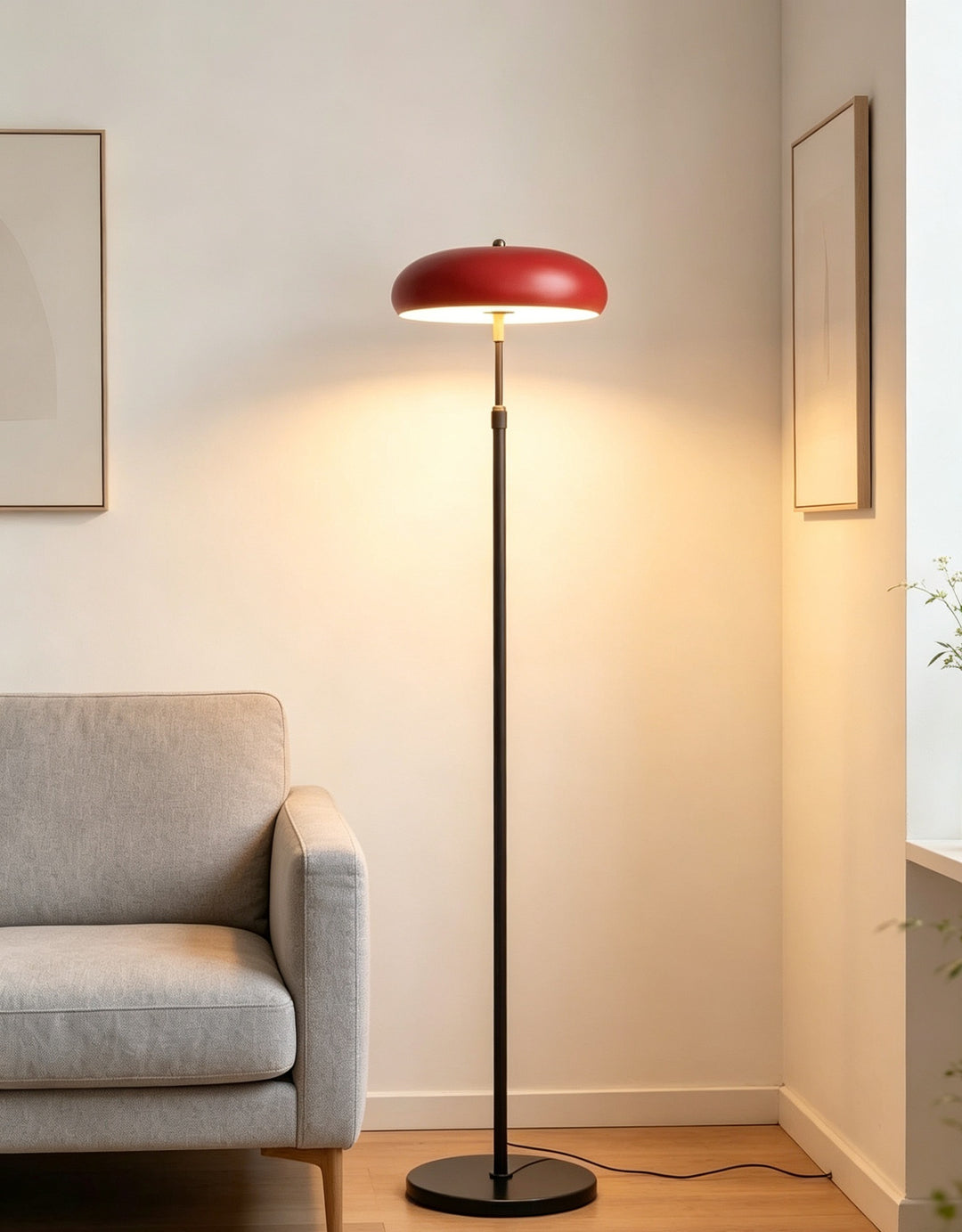 Contemporary LED floor lamp