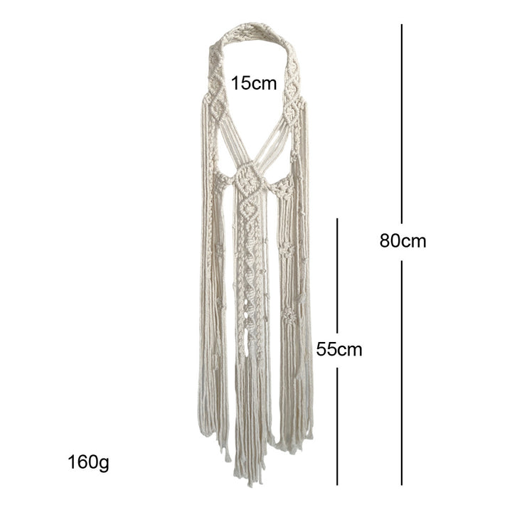 Macrame Decorative Wall Hanging Organizer