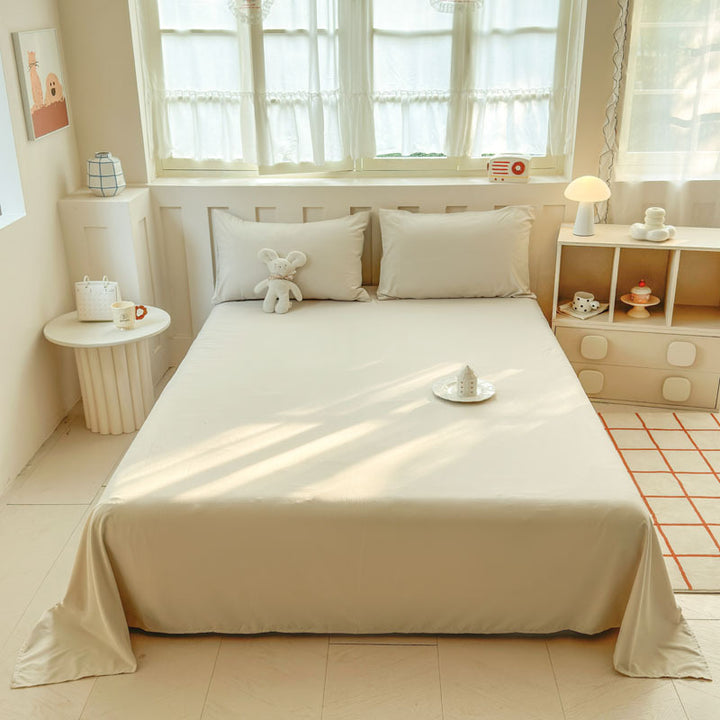 Ultra-Smooth Cotton Bed Sheet Set