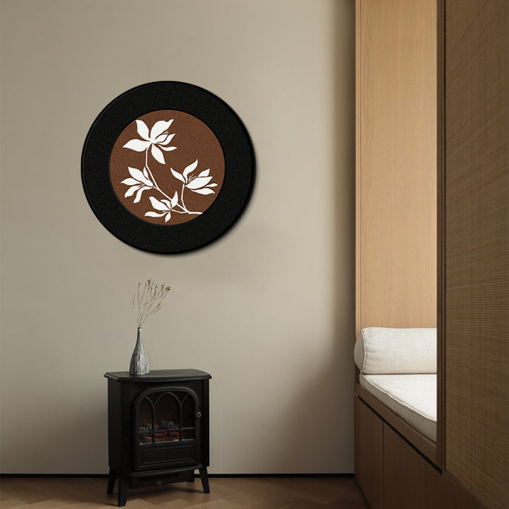 Decorative Floral Wall Plate