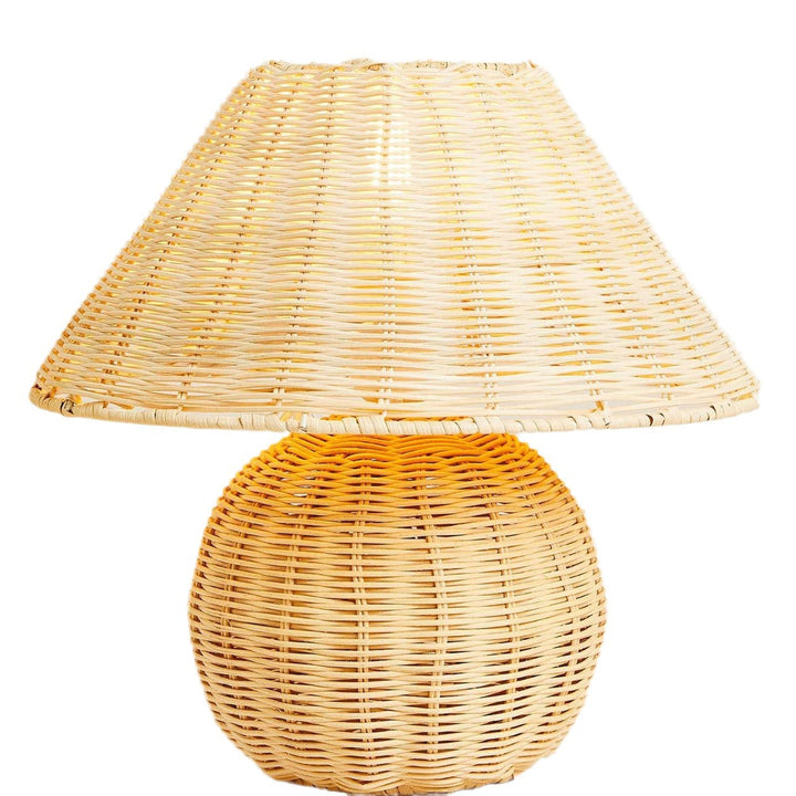 Handcrafted Rattan Table Lamp