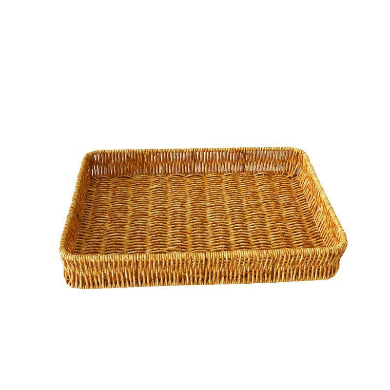 Elegant Handwoven Serving Tray