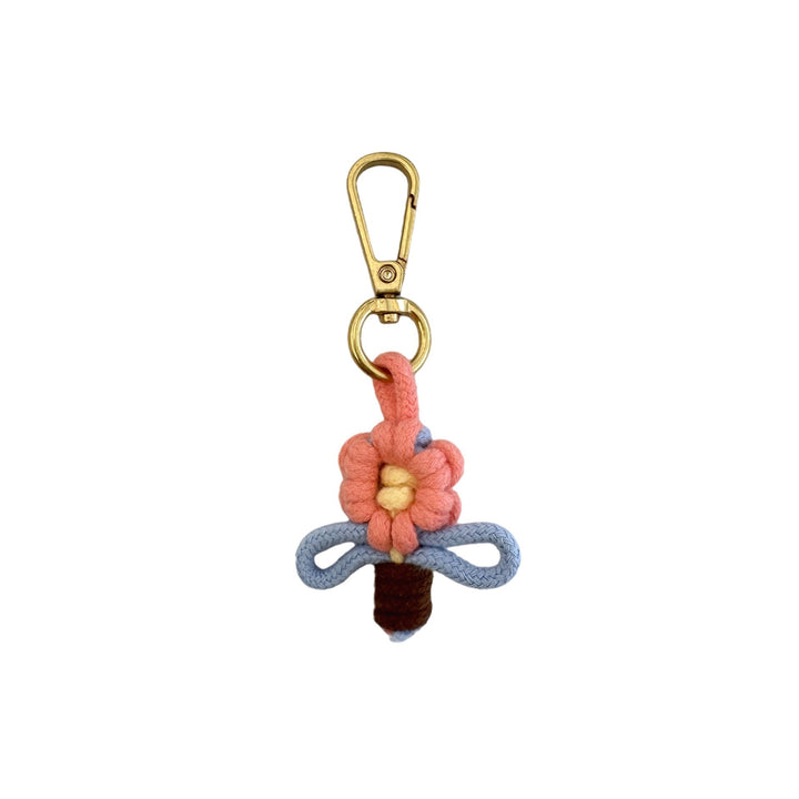 Decorative Floral Keychain