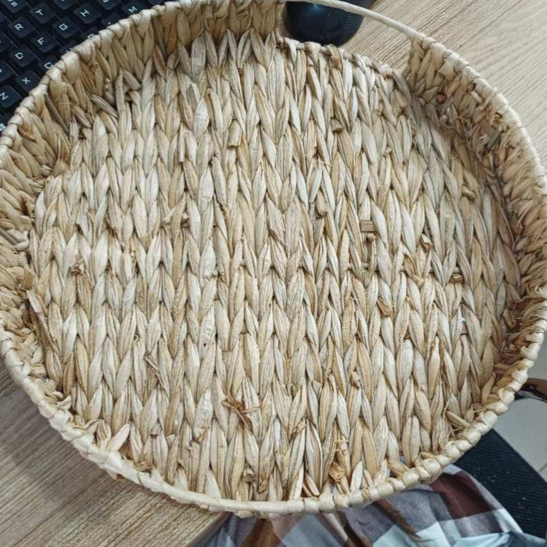 Eco-Friendly Fabric-Lined Storage Basket