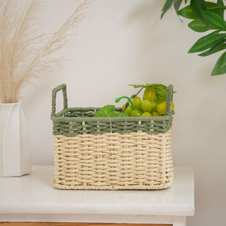 Handcrafted Woven Storage Bins