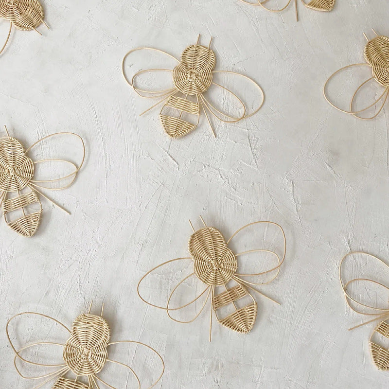 Decorative wall hanging in bee design