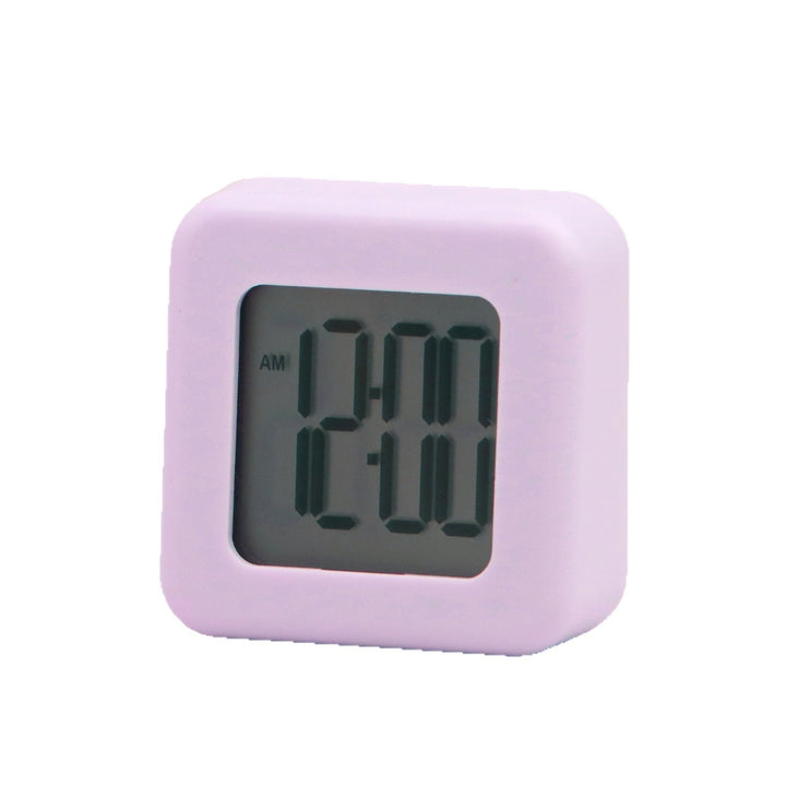 Digital alarm clock with large dial and alarm function