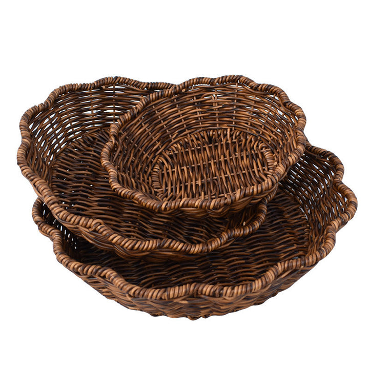 Multi-Tiered Woven Basket Set