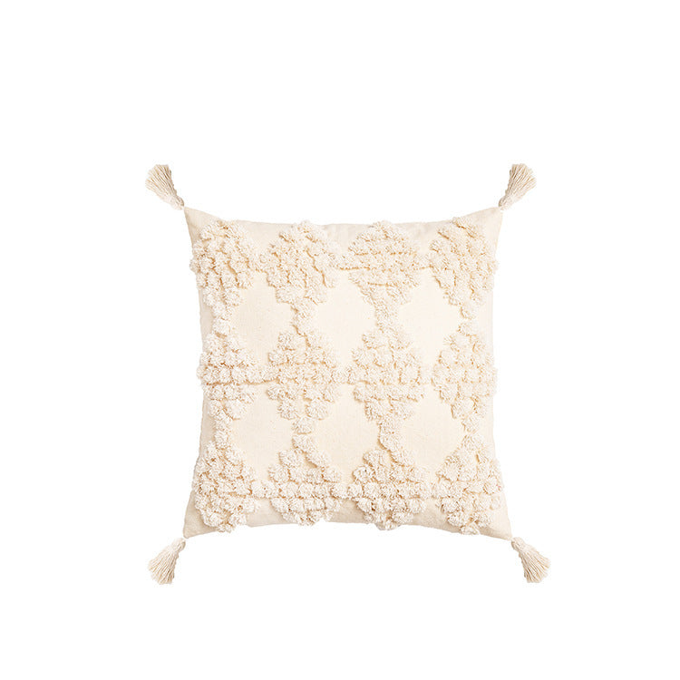 Textured Designer Throw Pillow
