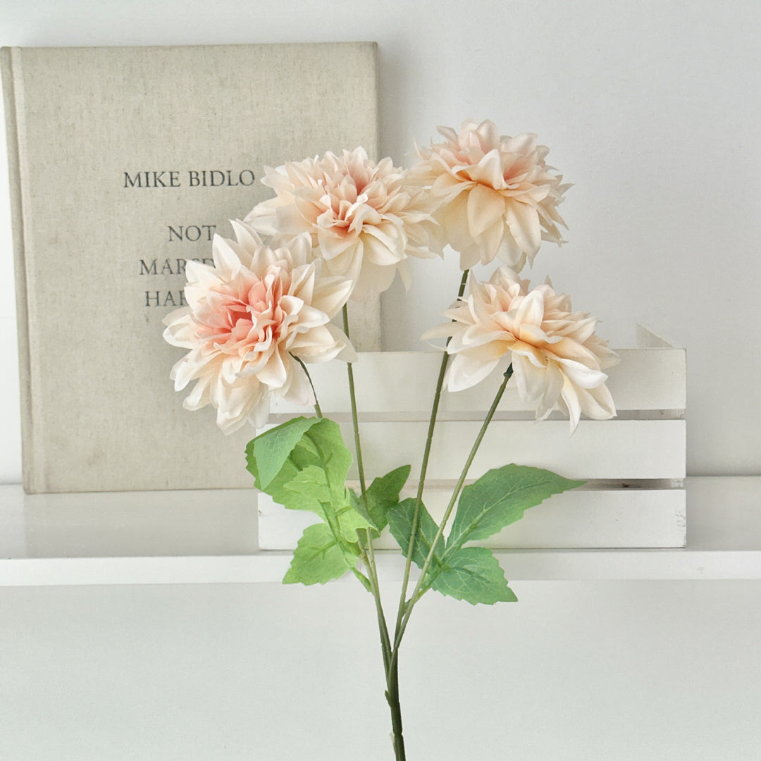 Elegant Dahlia Artificial Floral Stem