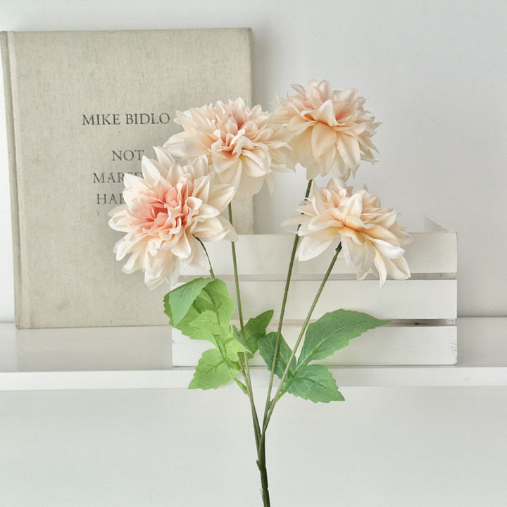 Elegant Dahlia Artificial Floral Stem