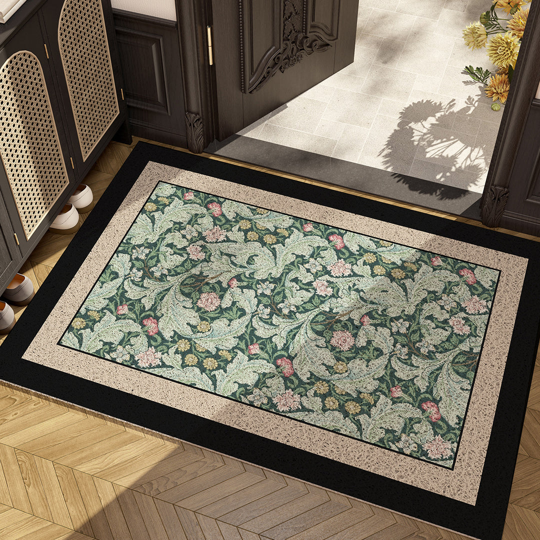 Floral Pattern Area Rug