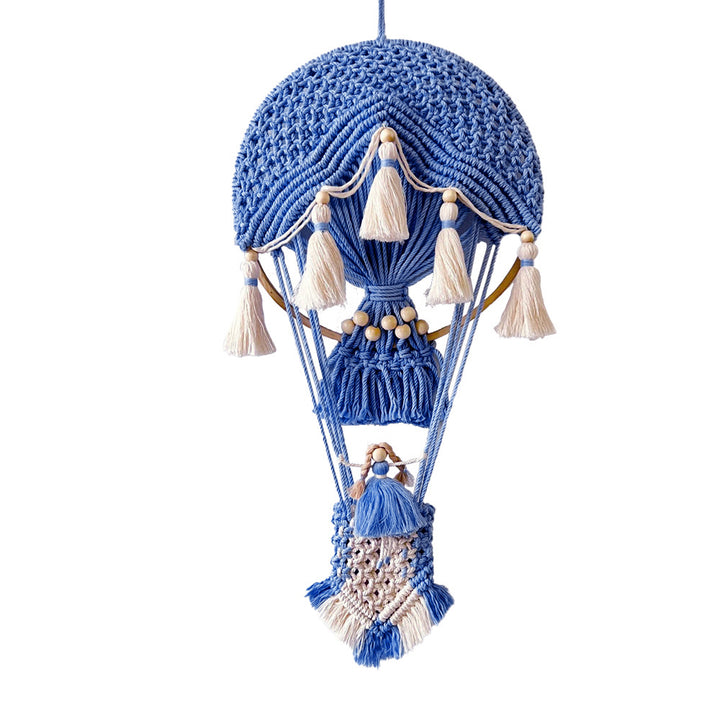 Macrame Decoration in Hot Air Balloon Design