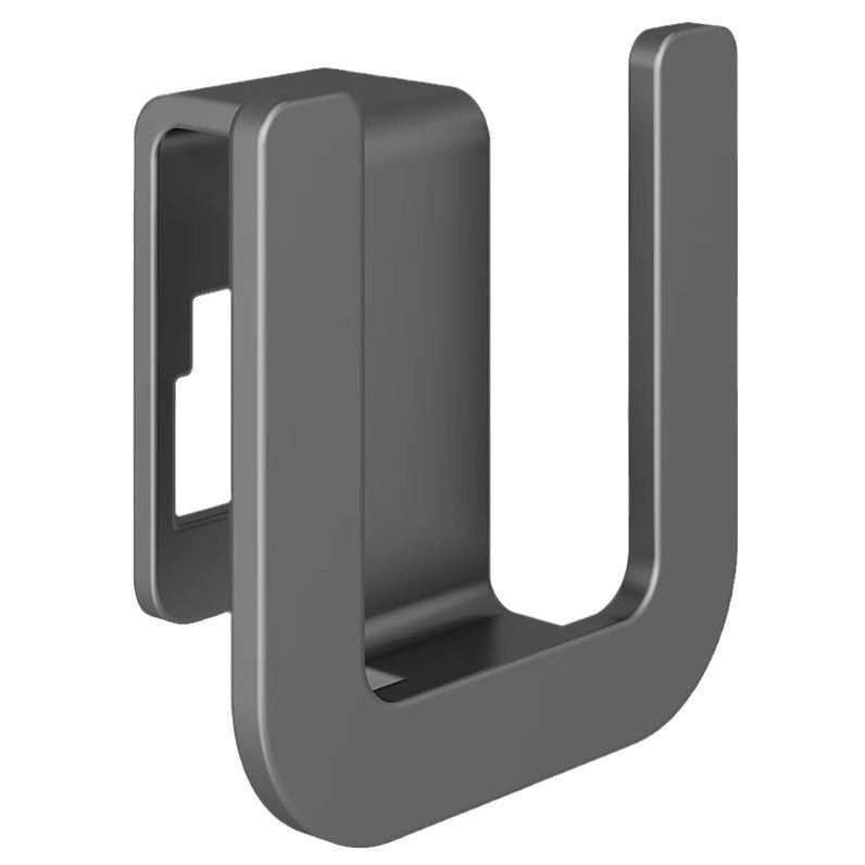 Wall-mounted shoe organizer with easily accessible holder