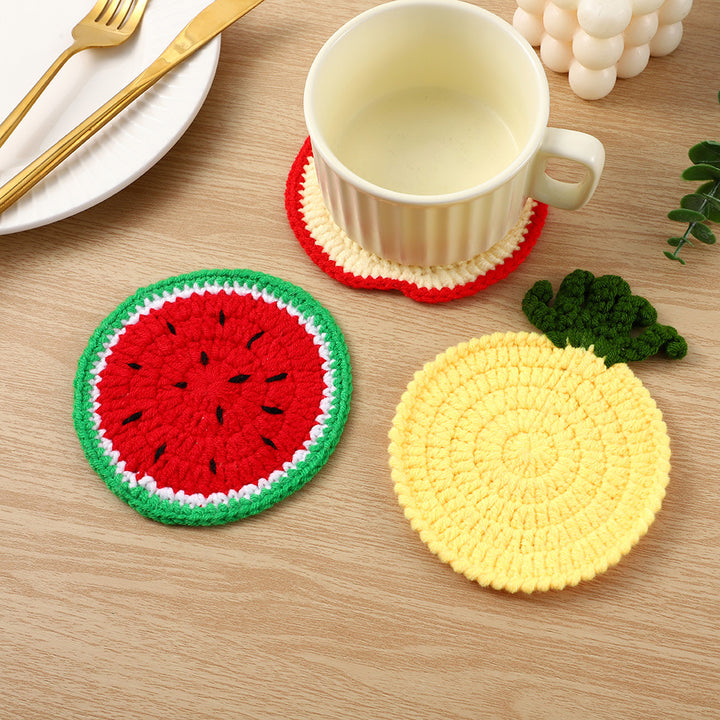 Crochet Fruit Coaster