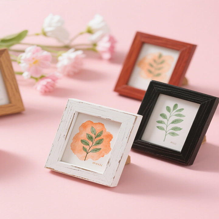 Artistic Nature-Inspired Picture Frame