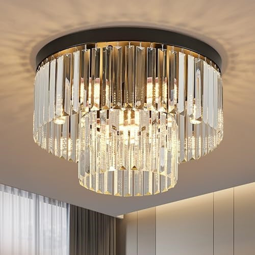 Modern Crystal Ceiling Light Flush Mount