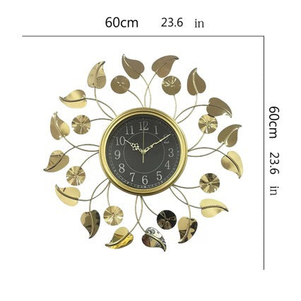 Decorative Floral Wall Clock