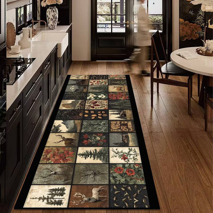 Rustic Outdoor Adventure Area Mat