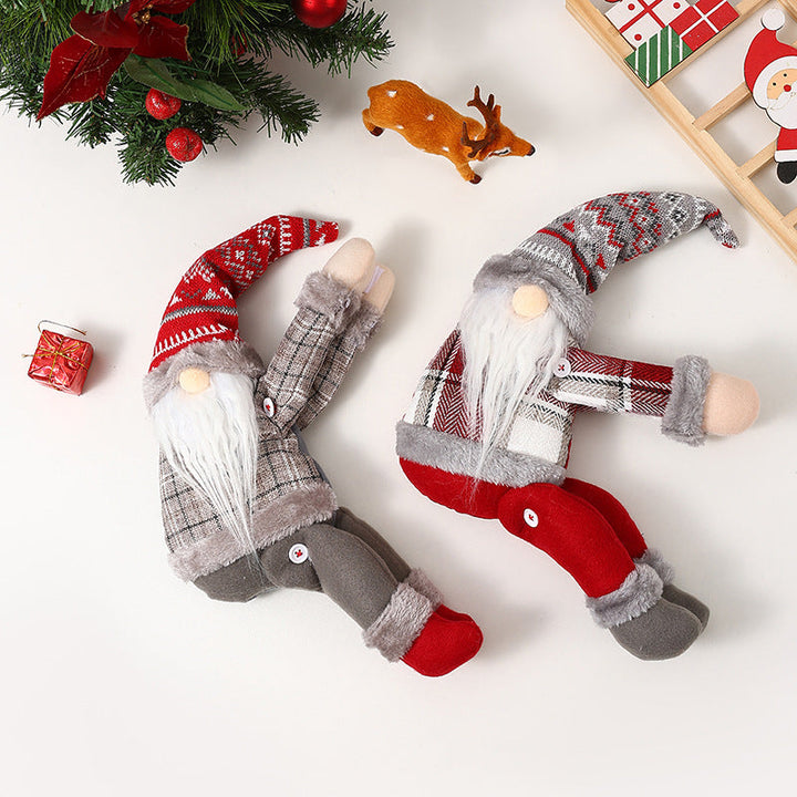 Decorative Santa Claus Curtain Holder
