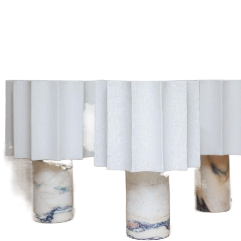 Decorative marble table lamp