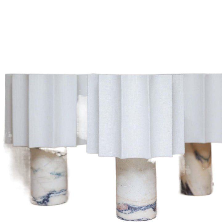 Decorative marble table lamp