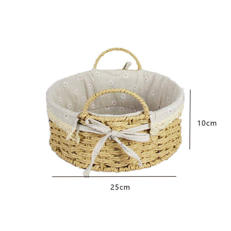 Handcrafted Woven Storage Basket