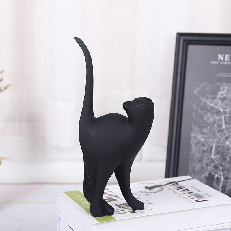 Contemporary Cat Figurine