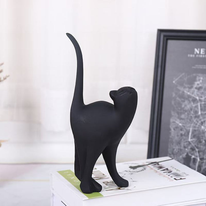 Contemporary Cat Figurine