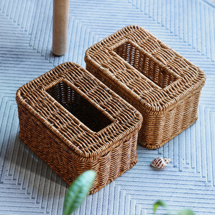 Handcrafted Basket Storage Box
