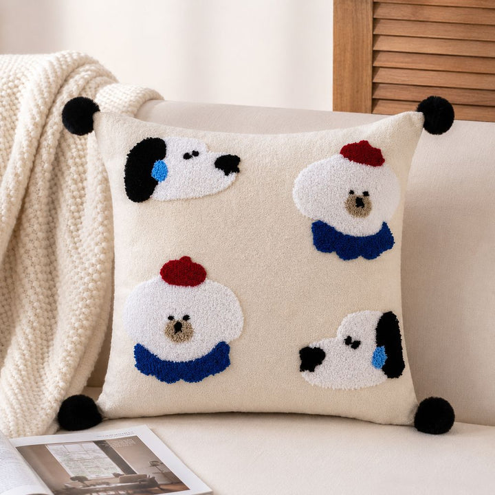 Decorative Pet-Themed Throw Pillow