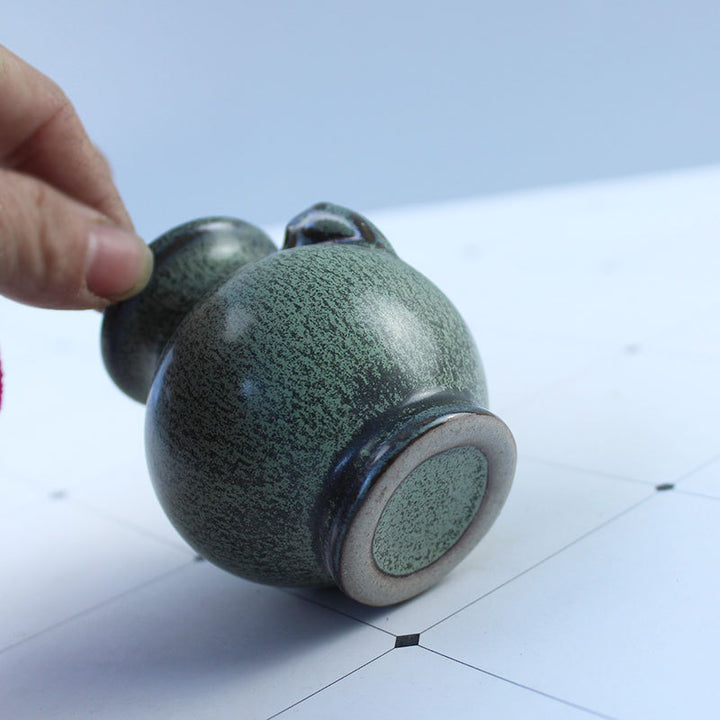 Elegant ceramic vase with artistic design