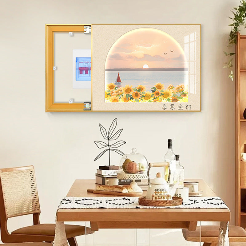 Floral Landscape Canvas Art