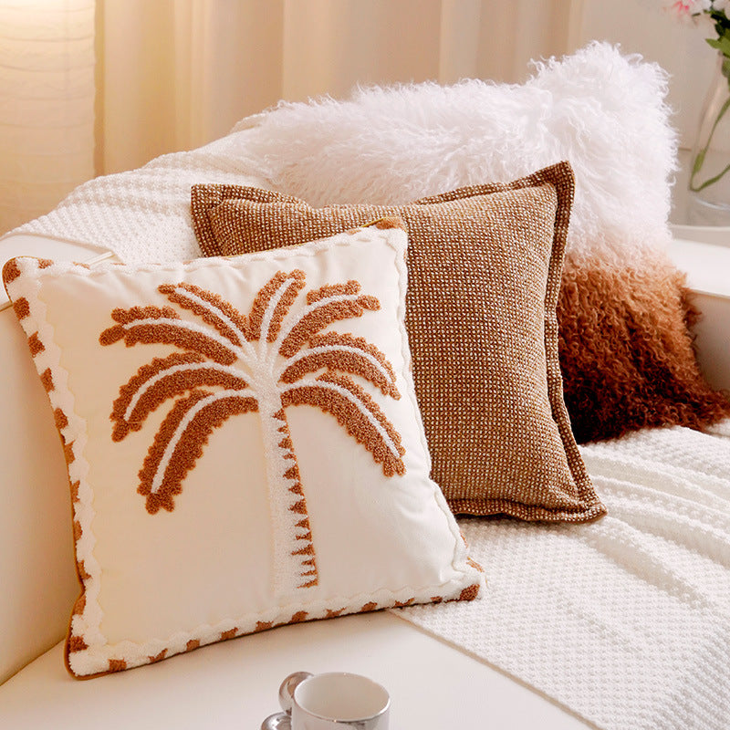 Decorative Palm Tree Accent Pillow