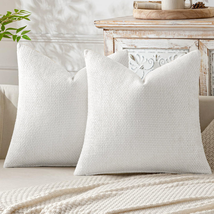 Textured Chunky Weave Decorative Cushion