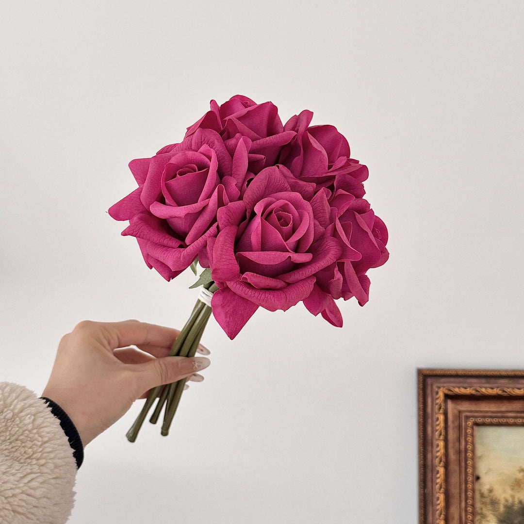 Faux Silk Rose Bouquet