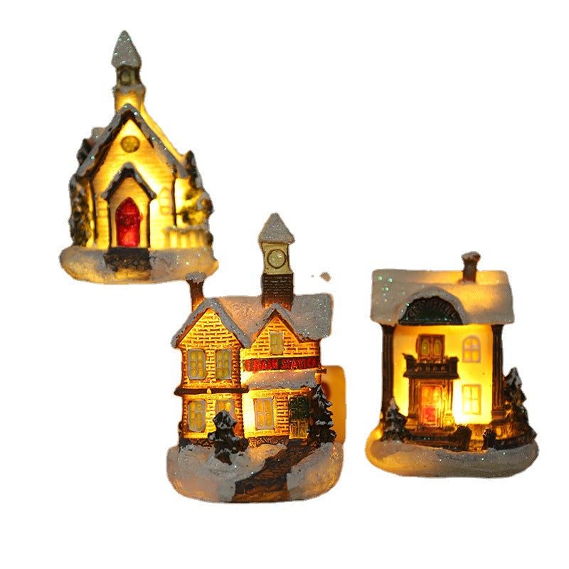 Decorative Fire Watch Christmas Figure