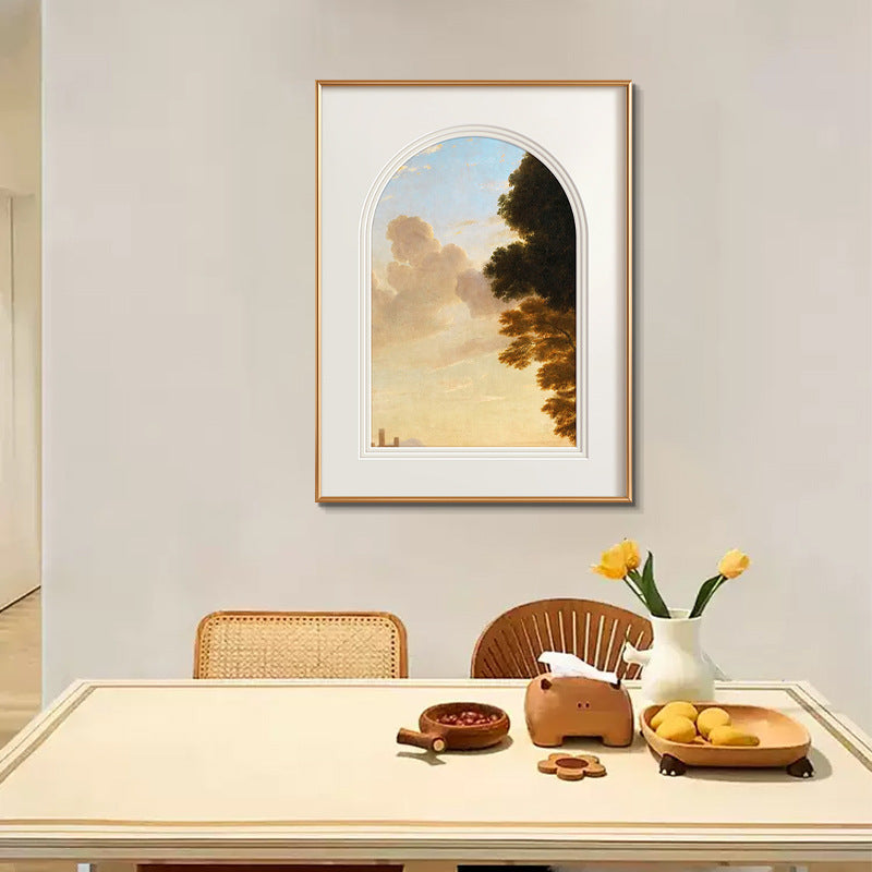 Aesthetic Framed Landscape Art Print