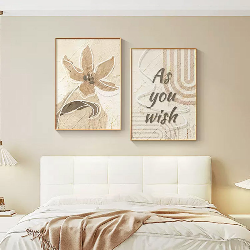 Framed Abstract Floral Art Print