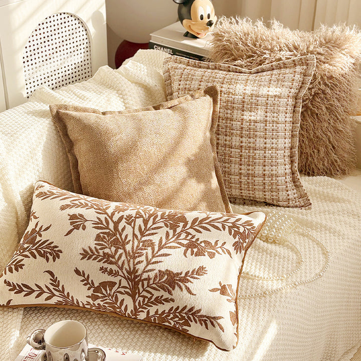 Elegant Textured Decorative Pillow